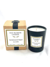 Load image into Gallery viewer, Candle Lavender Bergamot Patchouli SandalwoodCandle Pepper Lemongrass Ginger Coconut Lime