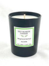 Load image into Gallery viewer, Candle Lavender Bergamot Patchouli SandalwoodCandle Pepper Lemongrass Ginger Coconut Lime