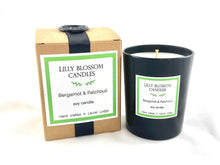 Load image into Gallery viewer, Candle Lavender Bergamot Patchouli SandalwoodCandle Pepper Lemongrass Ginger Coconut Lime