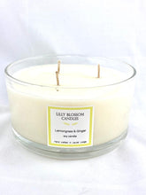 Load image into Gallery viewer, Lavender Bergamot Patchouli SandalwoodCandle Pepper Lemongrass Ginger Coconut Lime
